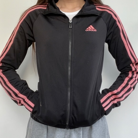 Adidas Zip Up Sweater - Picture 3 of 4